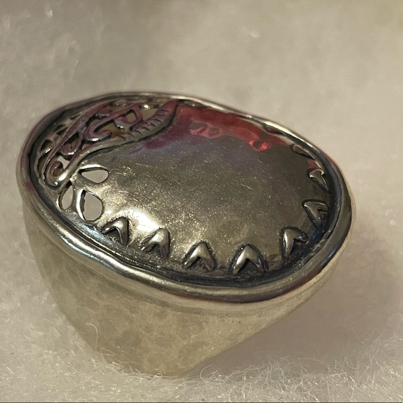 Silpada Sterling Silver ‘REFLECTION’ Statement Ring R2939 - Picture 11 of 15